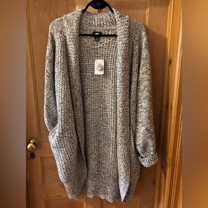 NWT Roots Snowy Fox Cardigan - Small